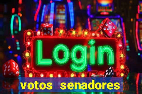 votos senadores impeachment alexandre de moraes